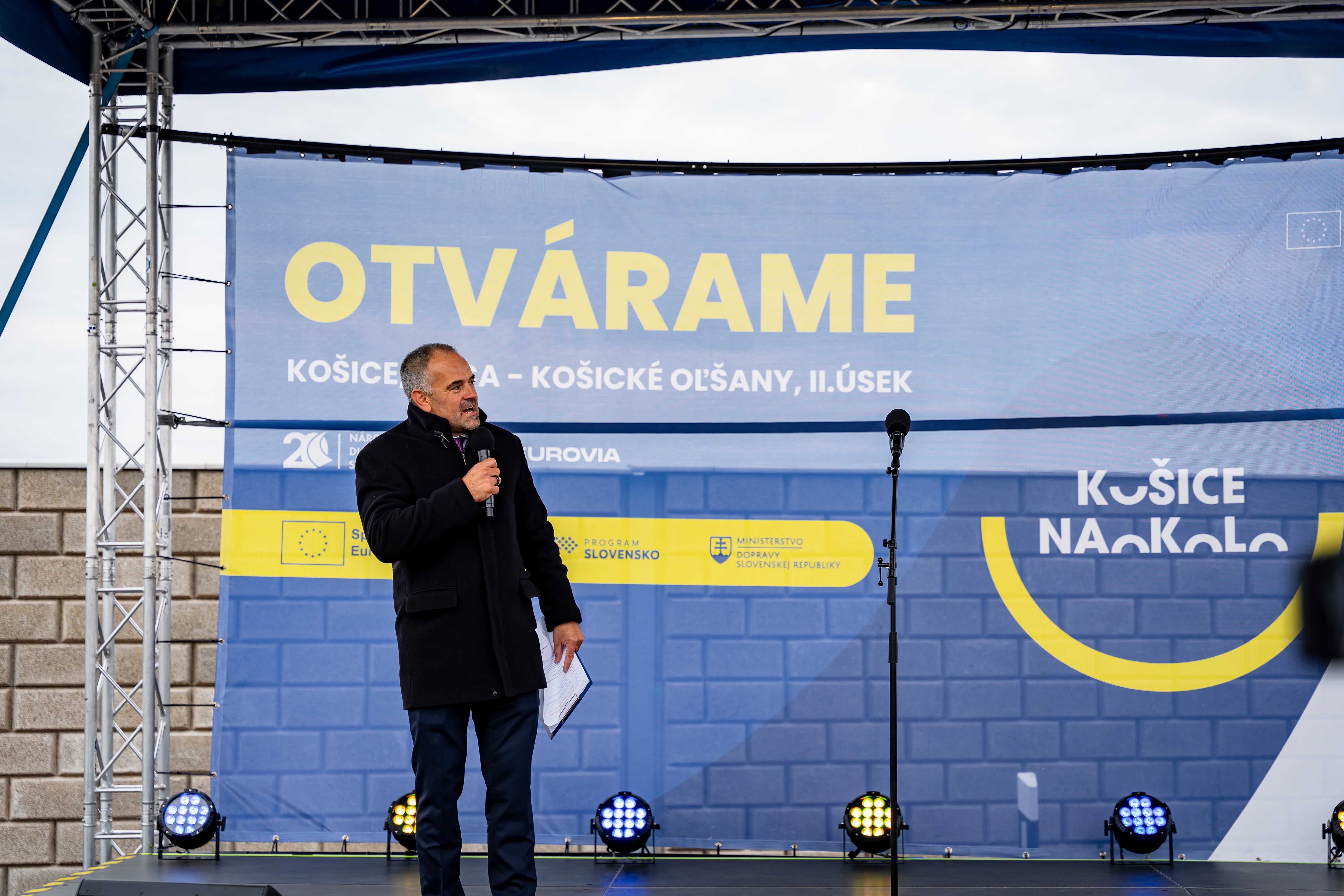 Slavnostne otvorenia useku rychlostnej cesty R2 Kosice, Saca  Kosicke Olsany II. usek -15